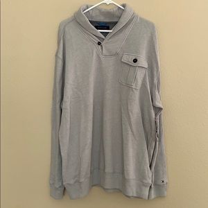 TOMMY HILFIGER Men’s Gray Sweater Big & Tall Size 2XL NWT